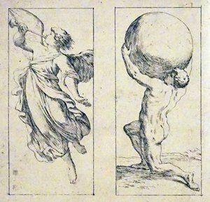 Tarotkarten aus dem 17. Jahrhundert von Giuseppe Maria Mitelli von Giuseppe Maria Mitelli
