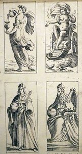 Tarotkarten aus dem 17. Jahrhundert von Giuseppe Maria Mitelli