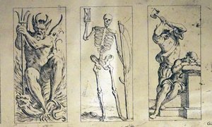 Tarotkarten aus dem 17. Jahrhundert von Giuseppe Maria Mitelli