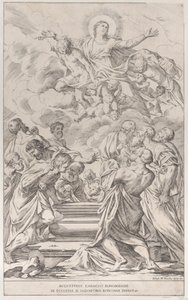 Tafel 2: die Himmelfahrt der Jungfrau, 1678