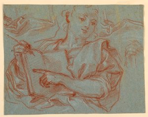 Studie für einen Evangelisten von Giuseppe Passeri