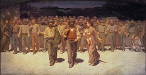 Il quarto stato (Der vierte Stand) von Giuseppe Pellizza da Volpedo