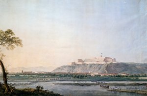 Französische Armee überquert die Scrivia von Giuseppe Pietro Bagetti