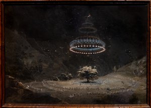 Der Walnussbaum in Benevento (Hexensabbat) von Giuseppe Pietro Bagetti