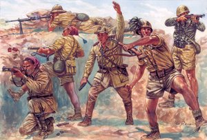 Zweiter Weltkrieg: Italienische Bersaglieri in Libyen während der italienischen Besatzung zwischen 1934 und 1943 von Giuseppe Rava