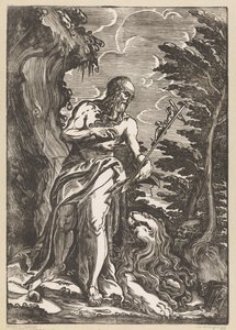 Heiliger Hieronymus in der Wildnis