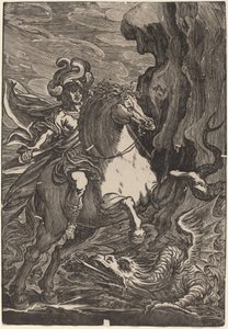 Sankt Georg und der Drache von Giuseppe Scolari