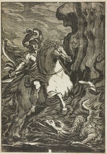 Sankt Georg und der Drache von Giuseppe Scolari