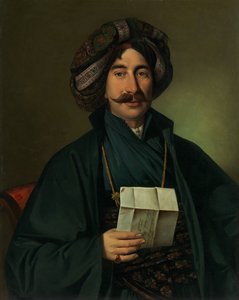 Mann in osmanischer Kleidung