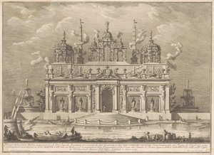 Die Prima Macchina für die Chinea von 1765: Der Garten der Hesperiden