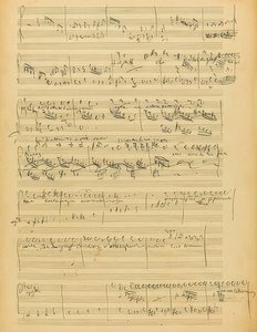 Autograph: Falstaff, Oper in drei Akten