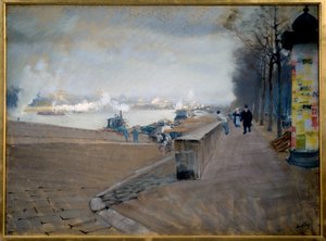 Die Seine in Paris.