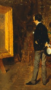 Porträt des Journalisten Martino Cafiero, von Giuseppe de Nittis