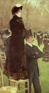 Die Rennen in Auteuil, Paris von Giuseppe or Joseph de Nittis
