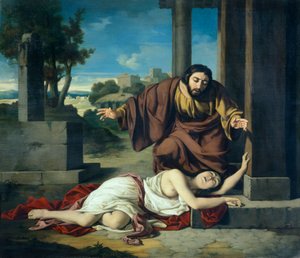 Der Levit von Ephraim, von Giustiniano degli Avancini (1807-1843)