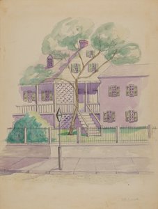 Altes niederländisches Bauernhaus, ca. 1936