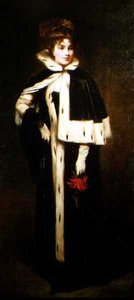 Porträt von Mrs. Jean Ewing Fitzwilliam von Glyn Warren Philpot