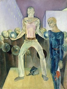 Gewichtheben, Berlin 1931 von Glyn Warren Philpot