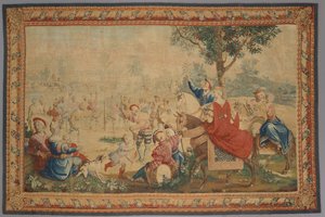 Monat Mai: Szene des Maifestes von Gobelins Manufactory