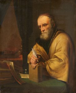 Ein alter Gelehrter von Godfrey (after) Kneller