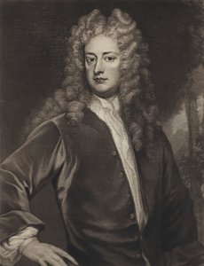 Joseph Addison (Lithografie) von Godfrey (after) Kneller