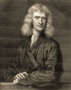 Porträt von Sir Isaac Newton