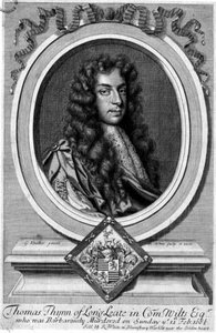 Thomas Thynne von Longleat (1648-82), graviert von Robert White (1645-1703) von Godfrey (after) Kneller