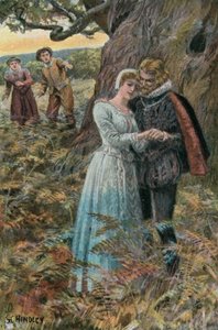 Illustration für Westward Ho! von Charles Kingsley von Godfrey C. Hindley