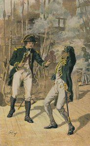 Nelson bei der Schlacht am Nil