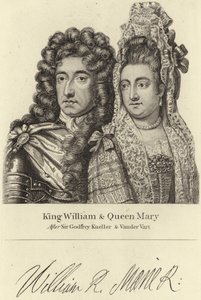 König Wilhelm und Königin Maria von Godfrey Kneller