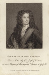 Porträt von John Churchill, Herzog von Marlborough von Godfrey Kneller