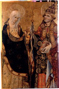 Heilige Marta und Heiliger Clemens von Gonzalo Pérez