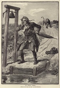 Hi! Fähre! Fähre! (Gravur) von Gordon Frederick (after) Browne