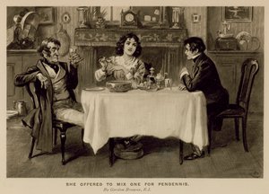 Illustration für Die Geschichte von Pendennis von Thackeray