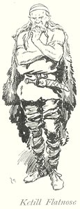 Ketill Flachnase von Gordon Frederick (after) Browne