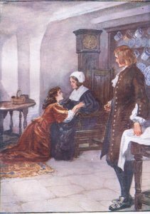 Und so ging sie zum Herzen der Mutter, aus Lorna Doone, veröffentlicht von W & R Chambers Ltd, 1921 von Gordon Frederick Browne