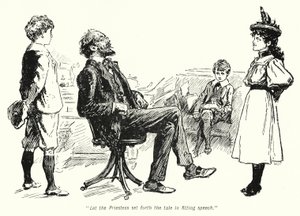 Illustration für Die Geschichte der Schatzsucher von E. Nesbit von Gordon Frederick Browne
