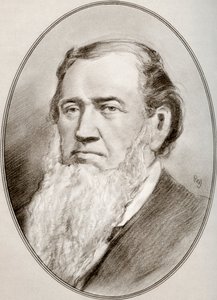 Brigham Young, aus Living Biographies of Religious Leaders von Gordon Ross