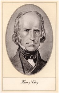 Henry Clay, führender amerikanischer Staatsmann und Redner