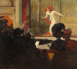 Musik-Hall-Szene