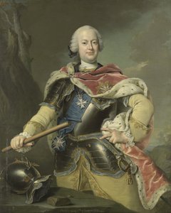 Porträt von Friedrich Christian, Kurfürst von Sachsen 1722-1763, 1751 von Gottfried Boy