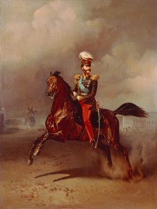 Porträt von Graf Wladimir Fjodorowitsch Adlerberg 1791-1884, 1859 von Gottfried Willewalde