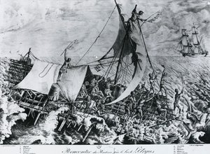 Schiffswrack der Fregatte Medusa (2. Juli)