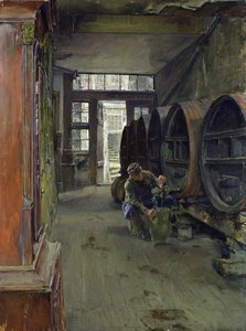 In der Essigfabrik in Hamburg, 1891