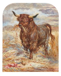 Der triumphierende Stier von Gourlay Steell
