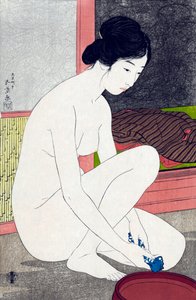Frau nach dem Bad von Goyo Hashiguchi