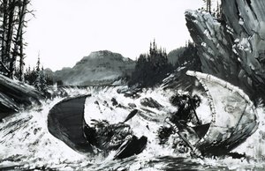 Alexander Mackenzie beginnt seine Suche nach einer Route durch Kanada mit einer haarsträubenden Flussfahrt