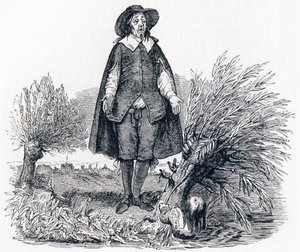 Das Kind und der Lehrer - Fabeln von La Fontaine von Grandville