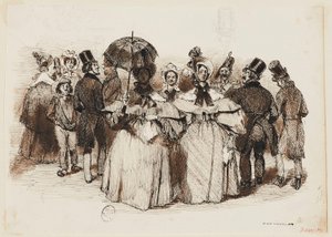 Elegante Leute von Grandville