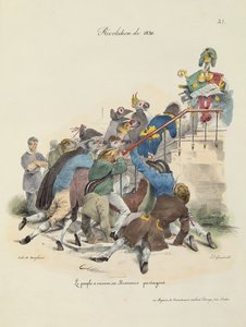Die Revolution von 1830 von Grandville 1803 47 after Grandville 1803 47 after